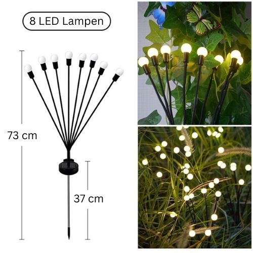 Solar Glühwürmchen-Gartenleuchte